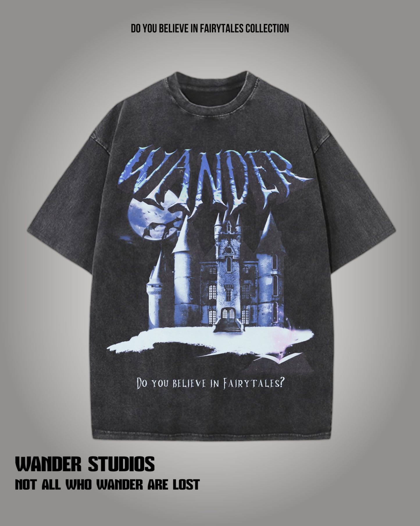Castle in the Sky Washed Tee